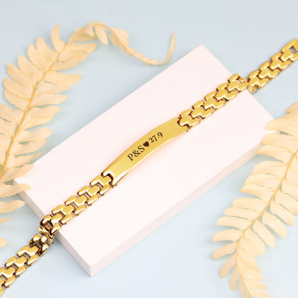 Golden Queen & Valor Bracelet for Couple