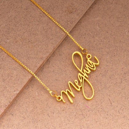 Design Your Own Jewellery - Name Necklace