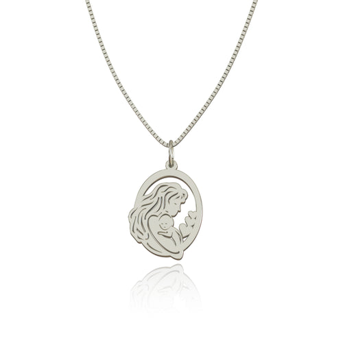 Embrace of Love Mother & Child Necklace