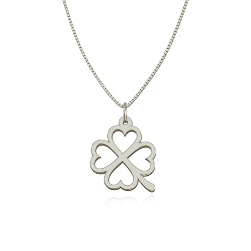 Heart of the Family Clover Necklace