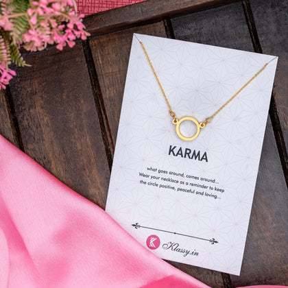 Karma - Circle Necklace