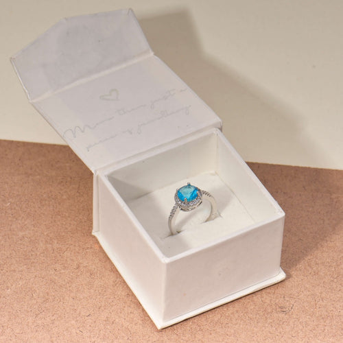Blue Ocean Diamond Ring