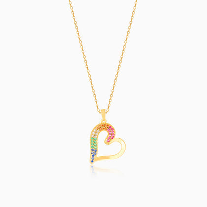 Forever Colourful Heart Necklace