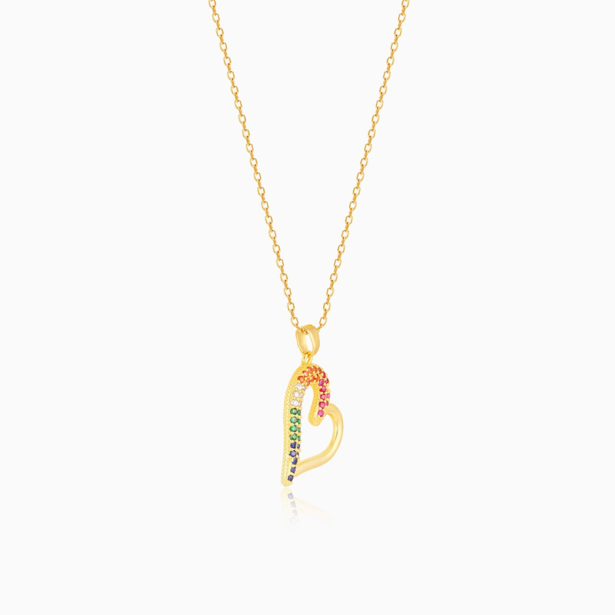 Forever Colourful Heart Necklace