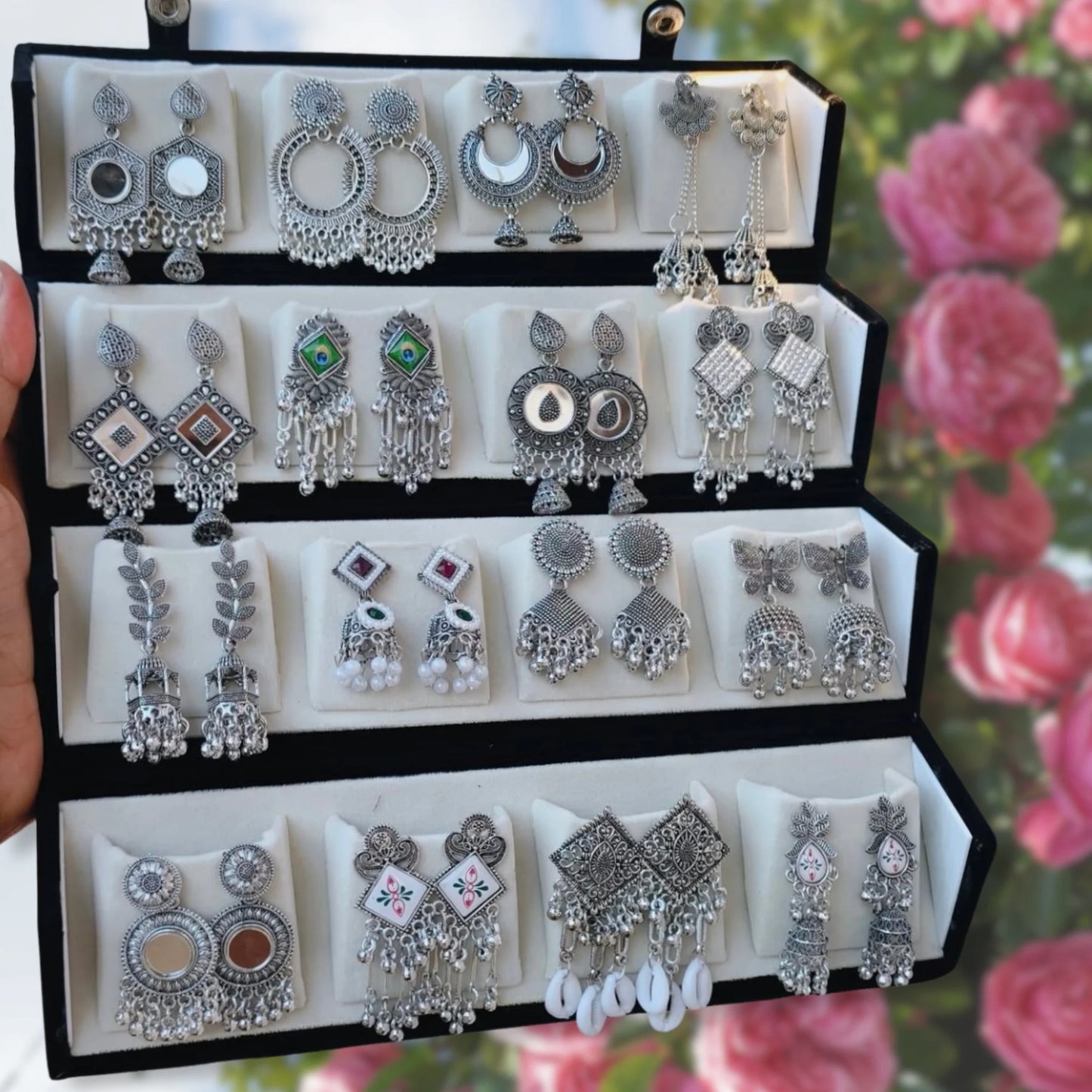 Signature Jhumka Set 16 Pairs