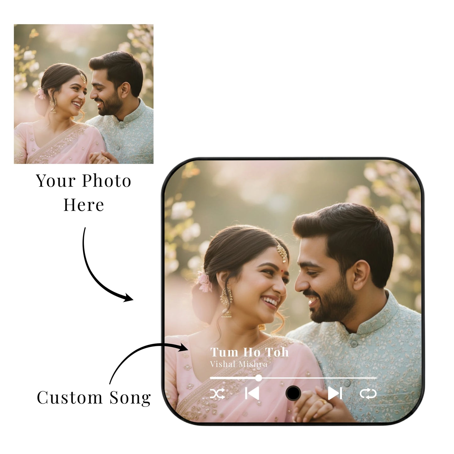 Personalised Music Fridge Magnet