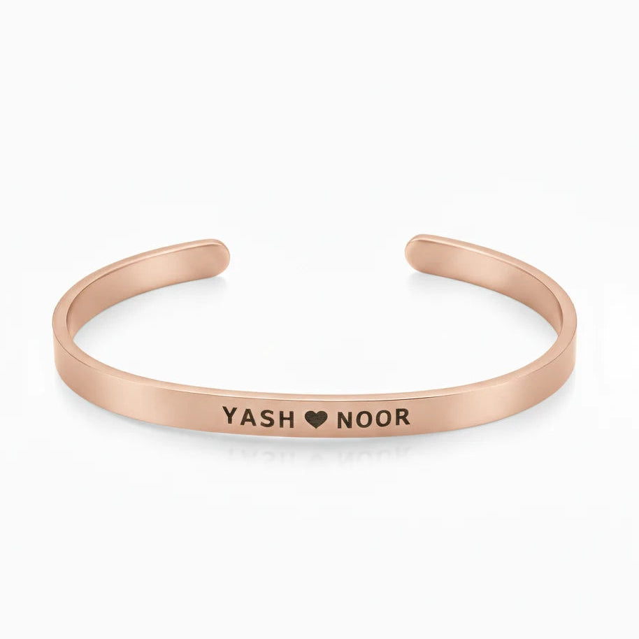 Personalised Cuff Bracelet