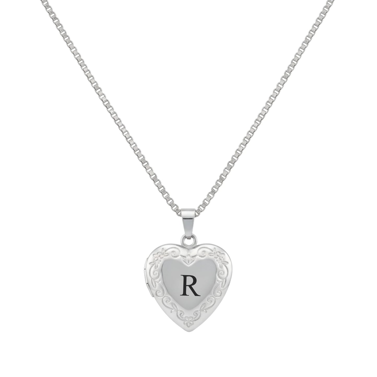 Personalised Heart Photo Locket Necklace