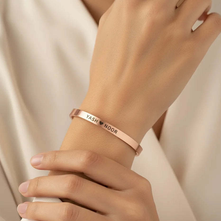 Personalised Cuff Bracelet