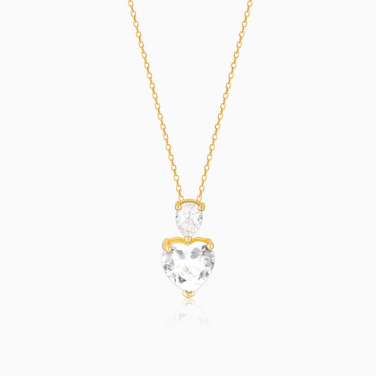 Solitaire Heart Necklace