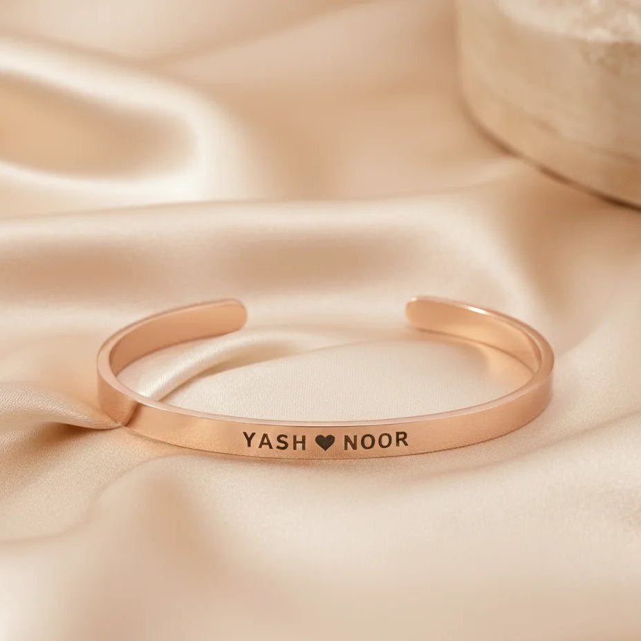 Personalised Cuff Bracelet