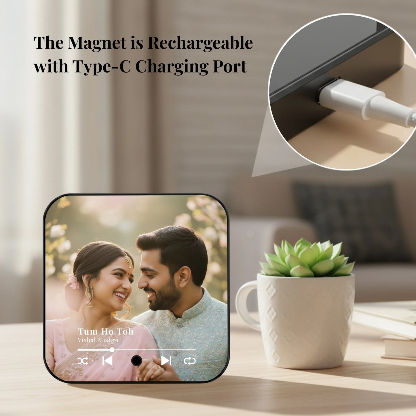 Personalised Music Fridge Magnet