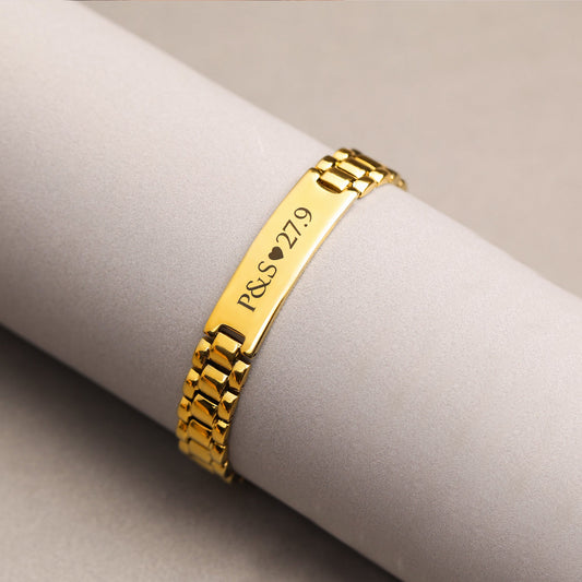 Golden Valor Bracelet For Men