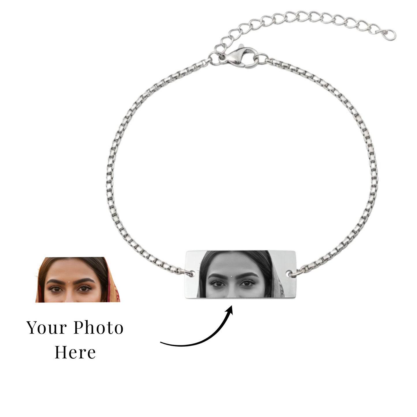 Eyes Engraved Bracelet