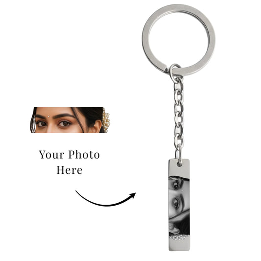 Eyes Engraved Keychain