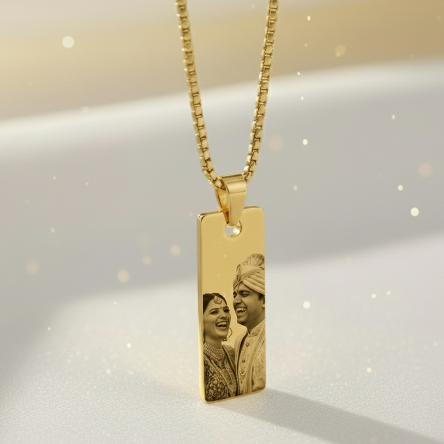 Initial Love Letter Necklace - Main Image