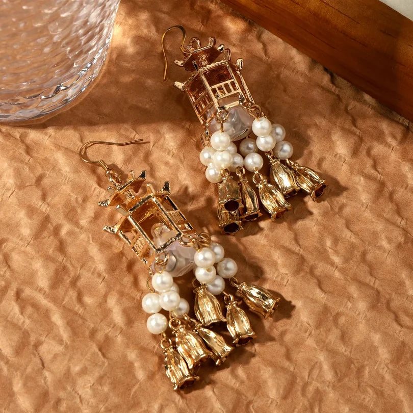 Traditional Lantern LED Earrings
