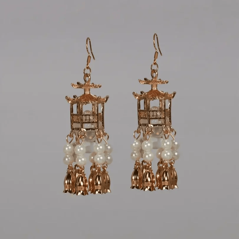 Traditional Lantern LED Earrings