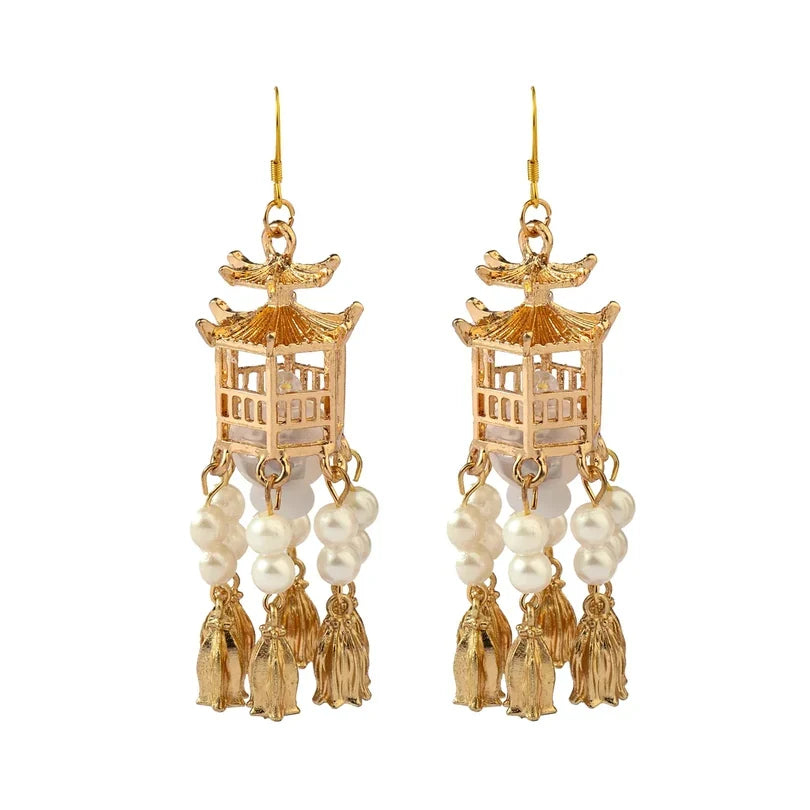 Traditional Lantern LED Earrings