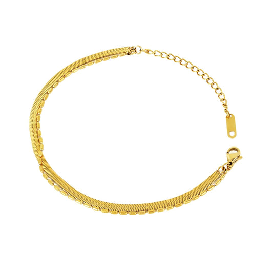 Luxe Golden Chain Bracelet