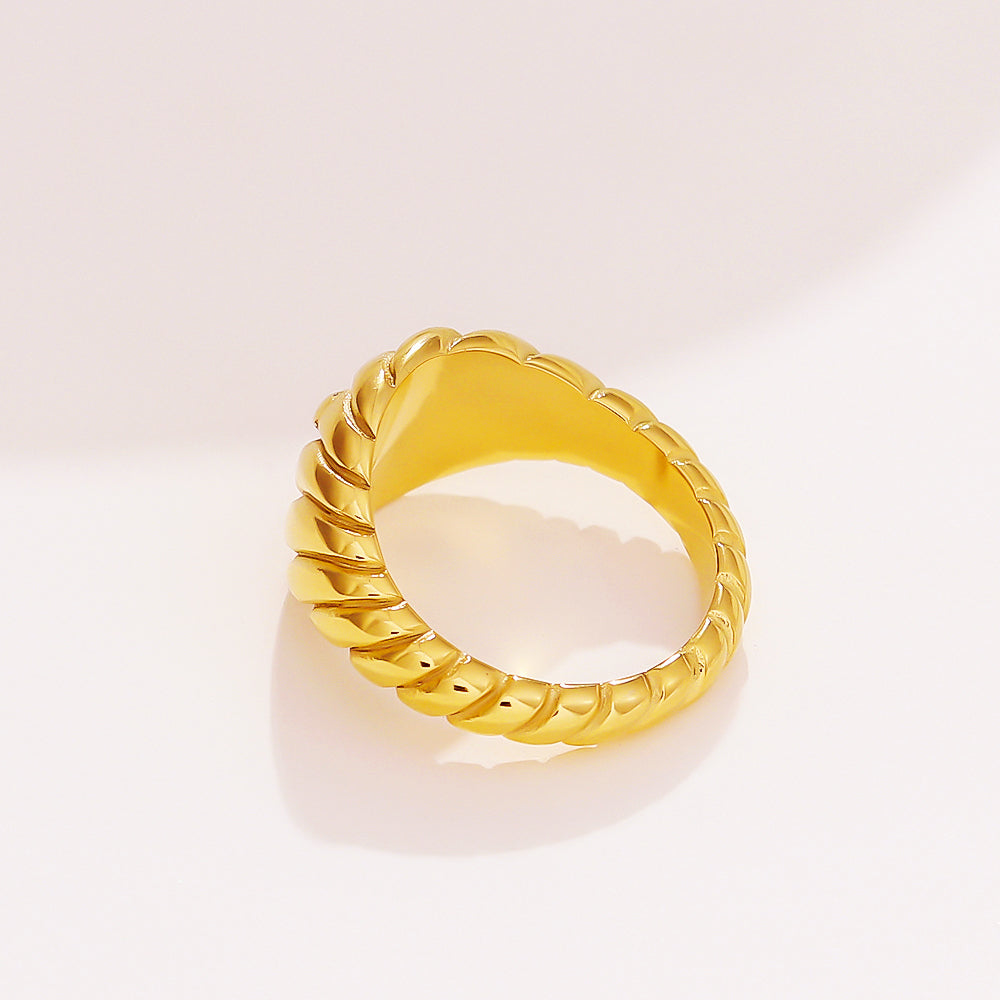 Eternal Twist Dome Ring