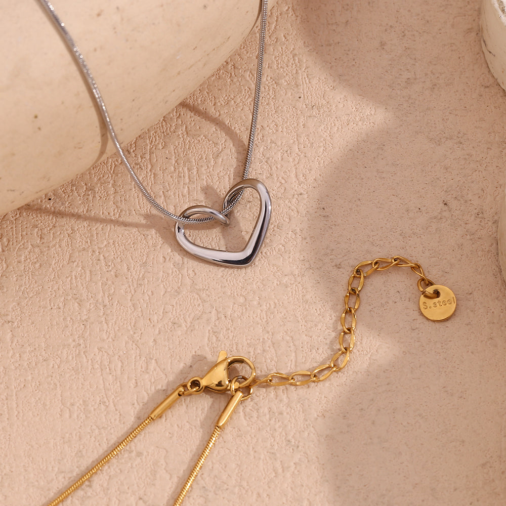 Infinity Heart Necklace