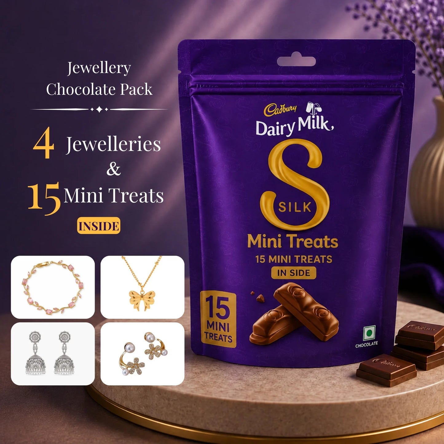 Mysterious Jewellery Chocolate Pack