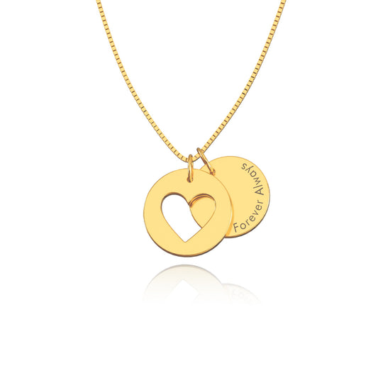 Timeless Heart Keepsake Necklace