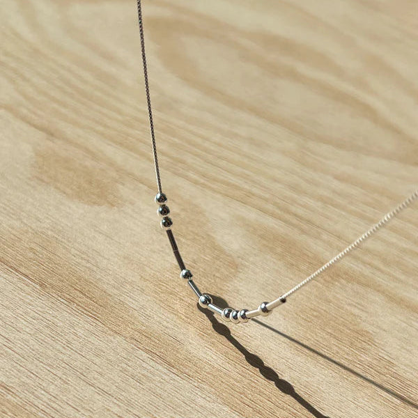 Morse Code Necklace