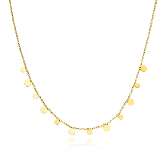 Eternal Sparkle Dots Necklace