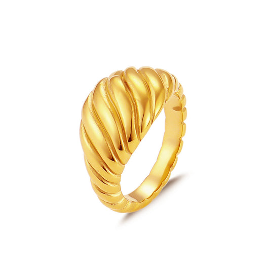 Eternal Twist Dome Ring