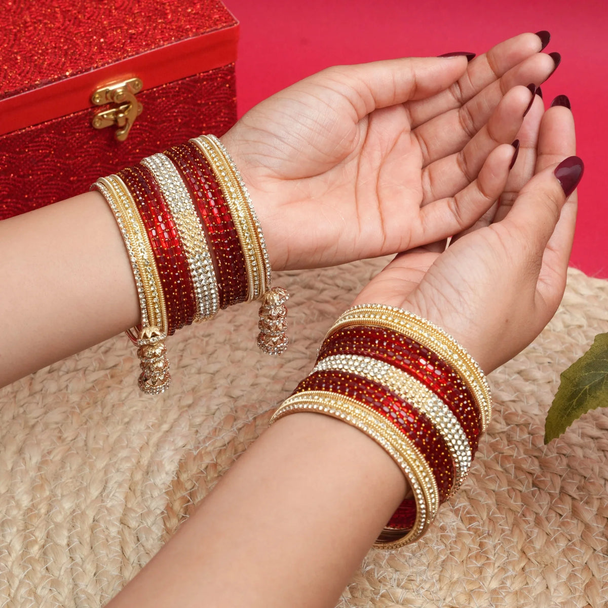 Regal Jhumki Bangle Set