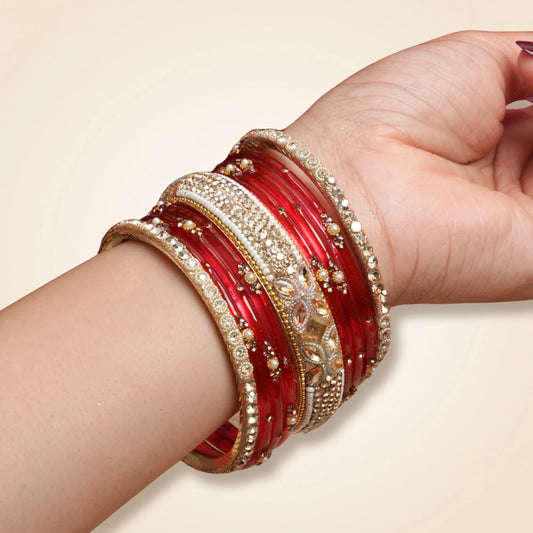 Scarlet Grace Bangle Set